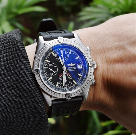 breitling blackbird chronomat.